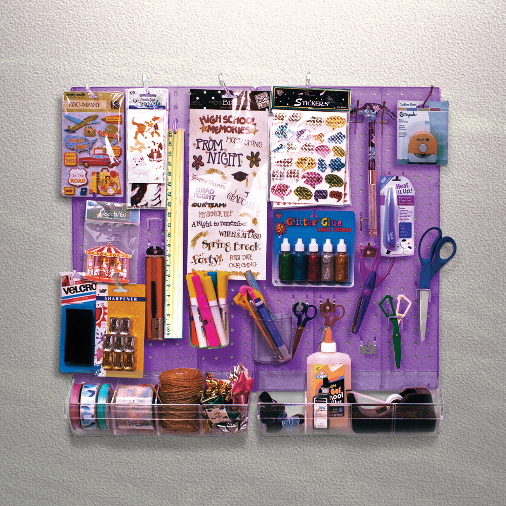 Arts and Crafts Pegboard Organizer Kit